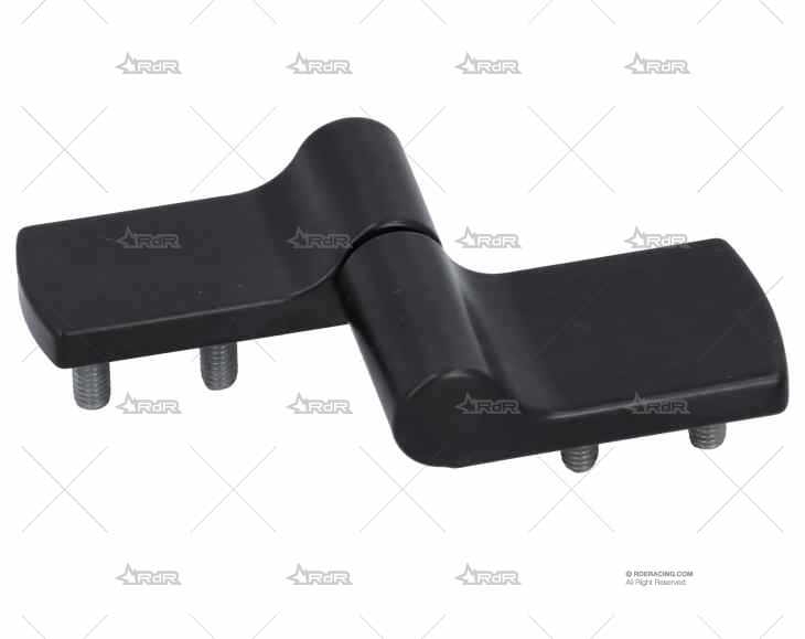 BISAGRA  ASIMETRICA ZINC NEGRO TIPO B M3 SOUTHCO