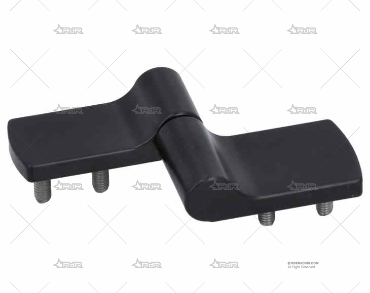 BISAGRA  ASIMETRICA ZINC NEGRO TIPO B M3 SOUTHCO