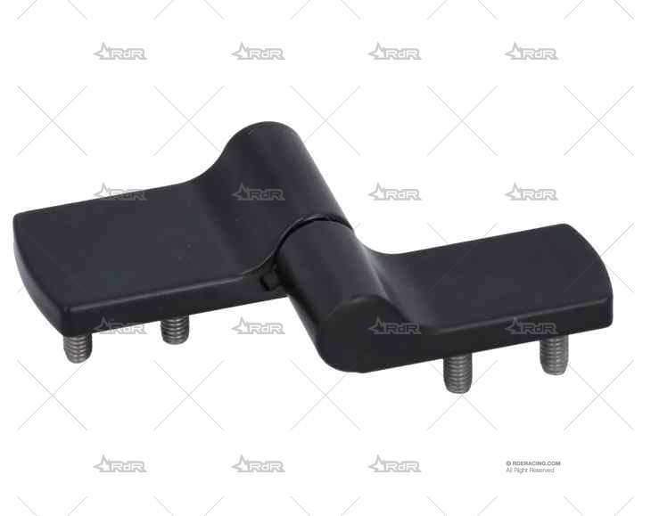 BISAGRA  ASIMETRICA ZINC NEGRO TIPO B M3 SOUTHCO