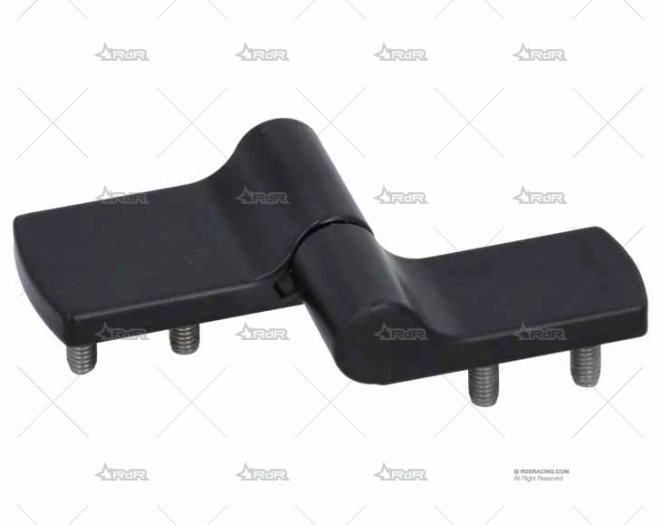 BISAGRA  ASIMETRICA ZINC NEGRO TIPO B M3 SOUTHCO