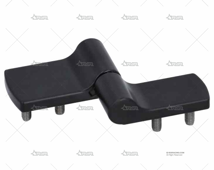 BISAGRA  ASIMETRICA ZINC NEGRO TIPO B M3 SOUTHCO