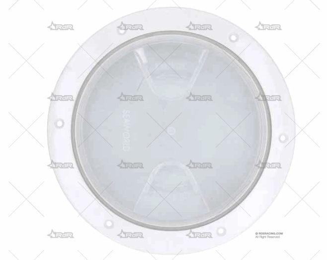 TAPA REGISTRO TRANSPARENTE 152mm