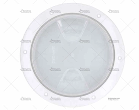 TAPA REGISTRO TRANSPARENTE 152mm