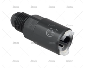 CONECTOR RAMPA RECTO HEMBRA 10mm DASH6 QSP