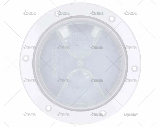 TAPA REGISTRO TRANSPARENTE 102mm