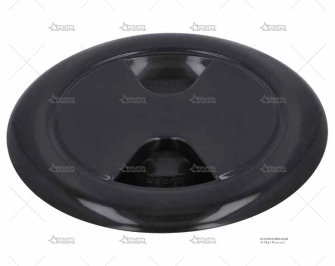 TAPA REGISTRO NEGRO 152mm