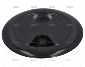 TAPA REGISTRO NEGRO 152mm