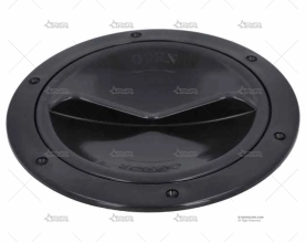 TAPA REGISTRO APERTURA FACIL NEGRO 152mm