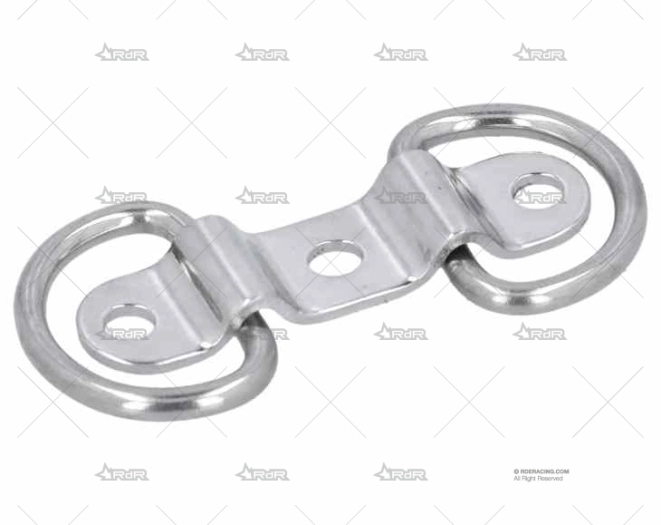 PLATINA C/ANILLA INOX SS 304 47X12mm