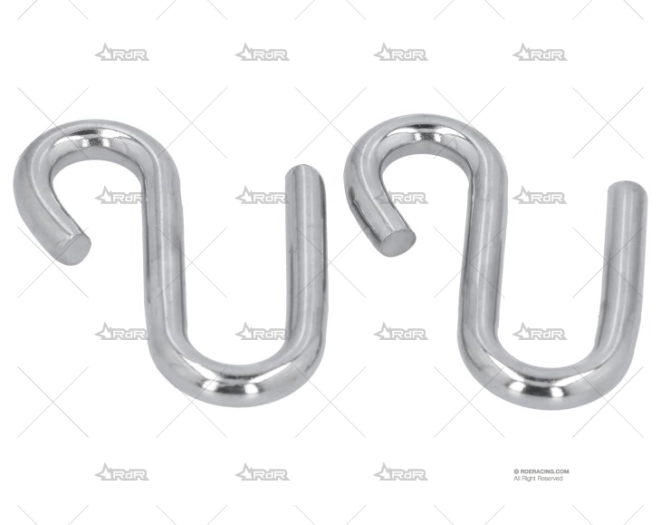 GANCHO S INOX 9mm (2u)