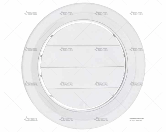 REJILLA PVC BLANCA FLUSH DIAM 190mm