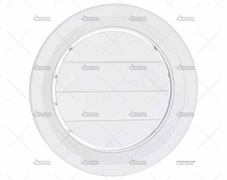 REJILLA PVC BLANCA FLUSH DIAM 190mm