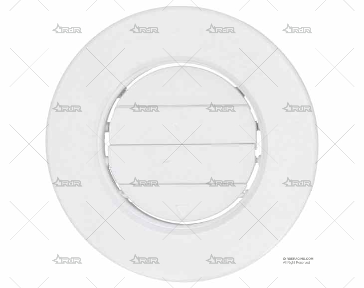 REJILLA PVC BLANCA FLUSH DIAM 165mm