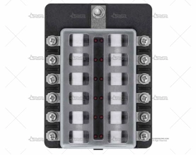 CAJA PORTAFUSIBLE TORNILLOS 12