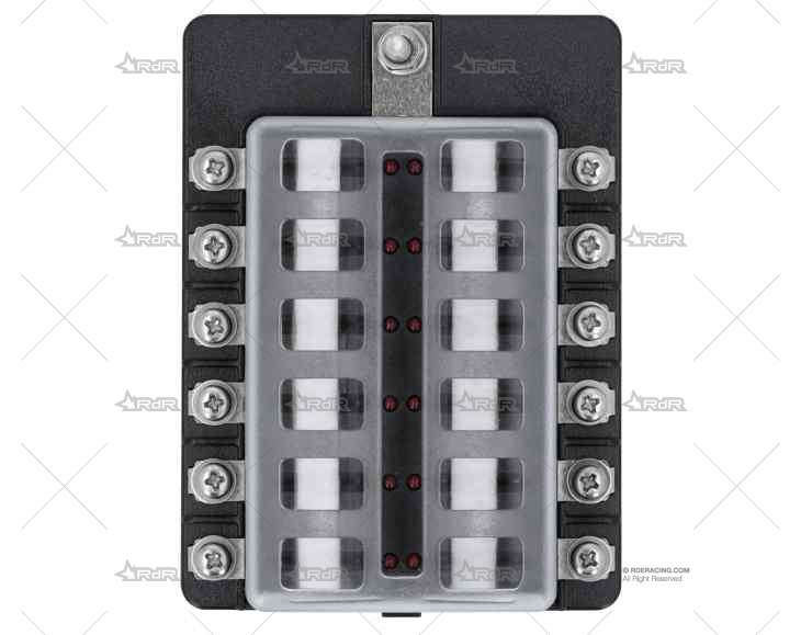 CAJA PORTAFUSIBLE TORNILLOS 12