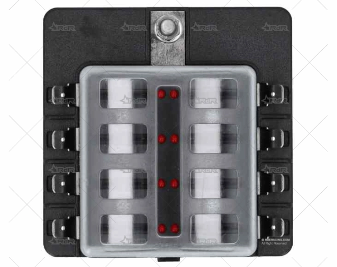 CAJA PORTAFUSIBLE PLACAS 8