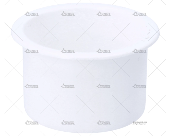 POSAVASO EMPOTRABLE ABS 2" X 3" BLANCO