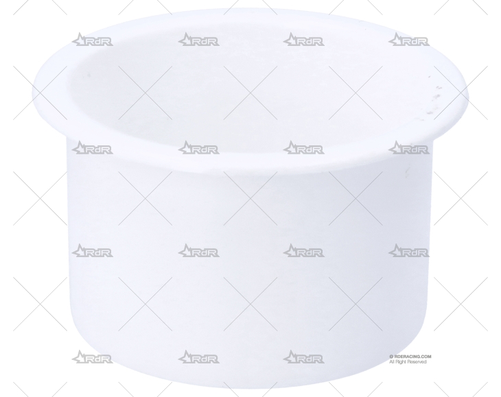 POSAVASO EMPOTRABLE ABS 2" X 3" BLANCO