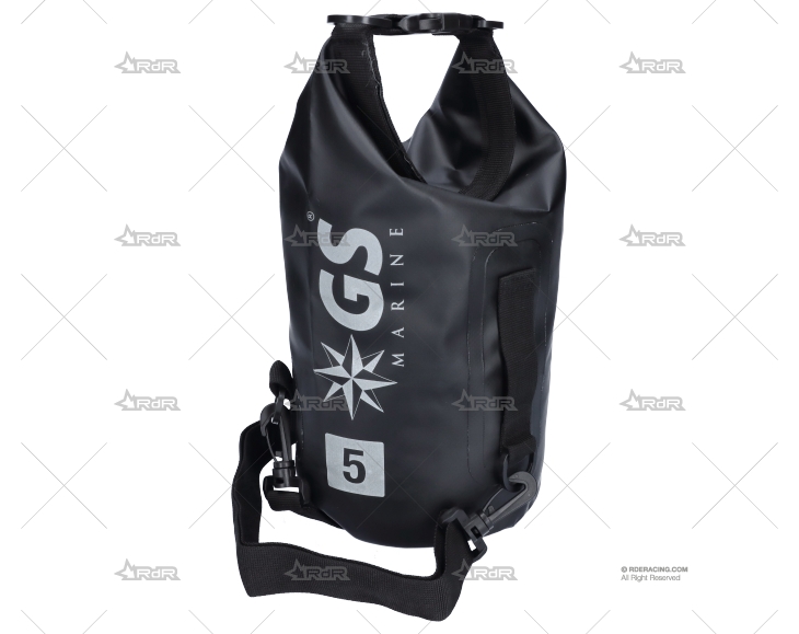 BOLSA SACO ESTANCO   5L GRIS CARBONO GS