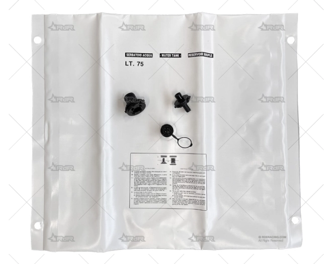 DEPOSITO AGUA  75L FLEXIBLE RECTANGULAR