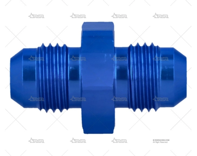 ADAPTADOR M/M 9/16x18 - 9/16x18 ALUMINIO GOODRIDGE