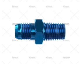 ADAPTADOR M/M 9/16x18 - 9/16x18 ALUMINIO GOODRIDGE