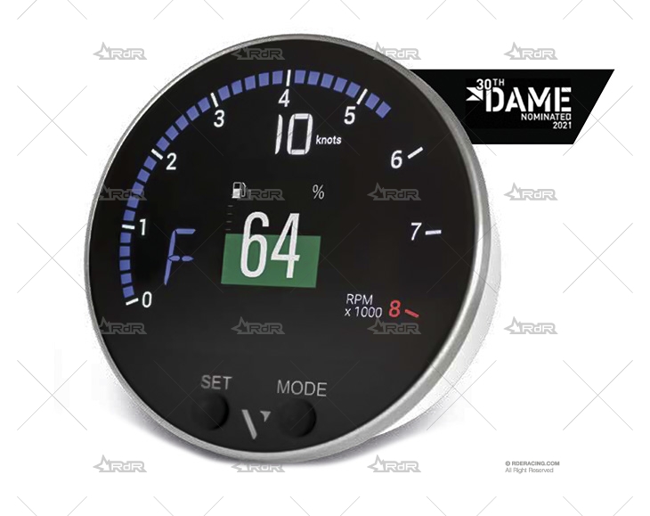 INDICADOR VMH FLEX NMEA 2000 80DIA 5V