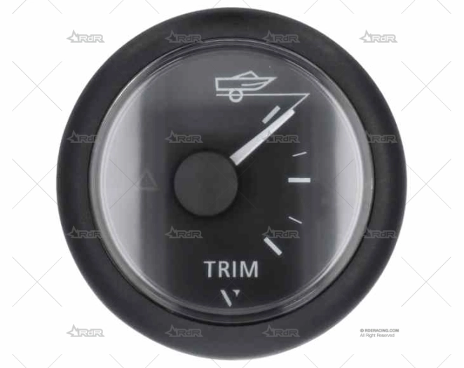 IND. TRIM VLN 12V 52mm REDONDO 167-10ohm