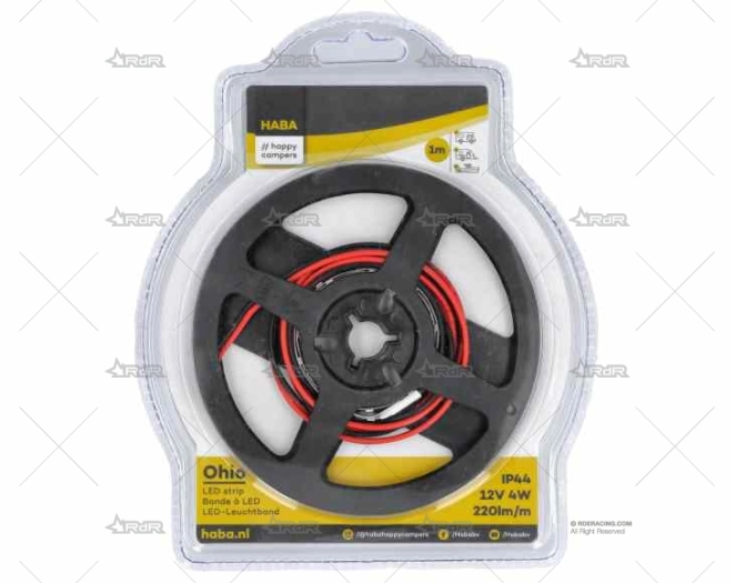 TIRA CINTA  60LED 100cm BLANCO 12V