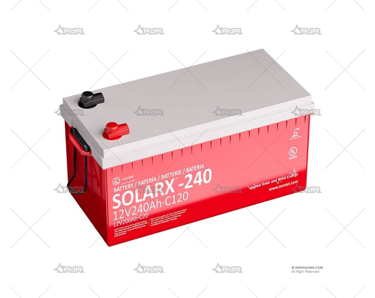 BATERIA 240A AGM SOLARX