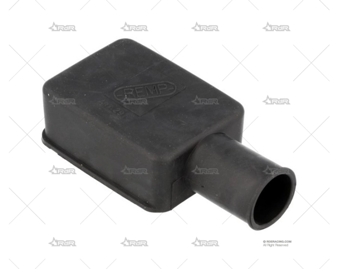 CUBRE BORNE DE GOMA NEGRO (NEGATIVO) x1 QSP