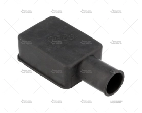 CUBRE BORNE DE GOMA NEGRO (NEGATIVO) x1 QSP