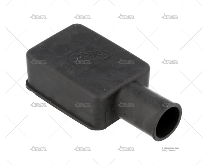 CUBRE BORNE DE GOMA NEGRO (NEGATIVO) x1 QSP