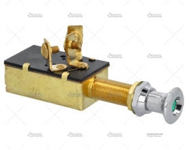 CONTACTO TIRADOR VERDE CON LUZ