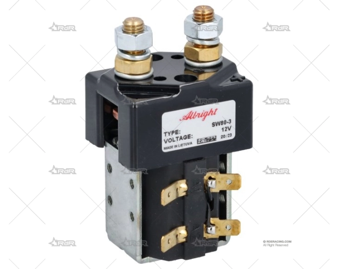 CONTACTOR SIMPLE   12V TIPO SW80-12