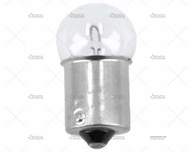BOMBILLA BA15S 12V 15W 19X34 ESFERICA
