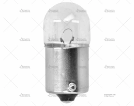 BOMBILLA BA15S 12V  5W 19X34 ESFERICA