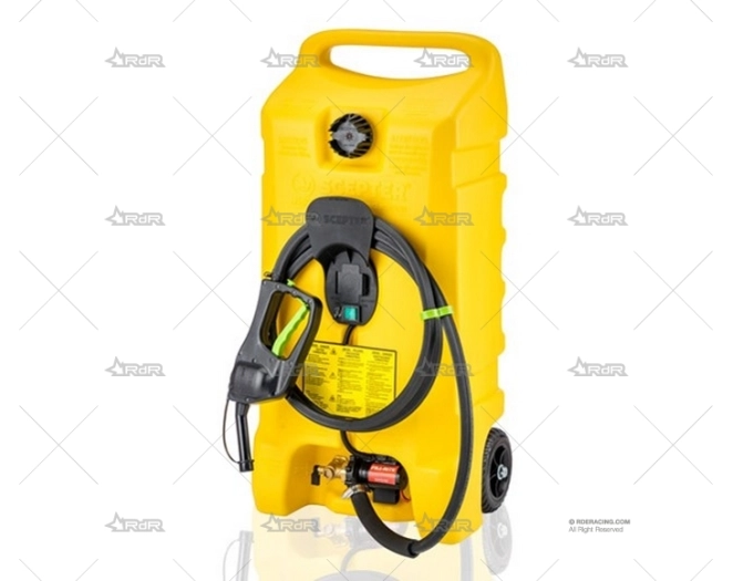 DEPOSITO PORTATIL C/RUEDAS DIESEL 53L