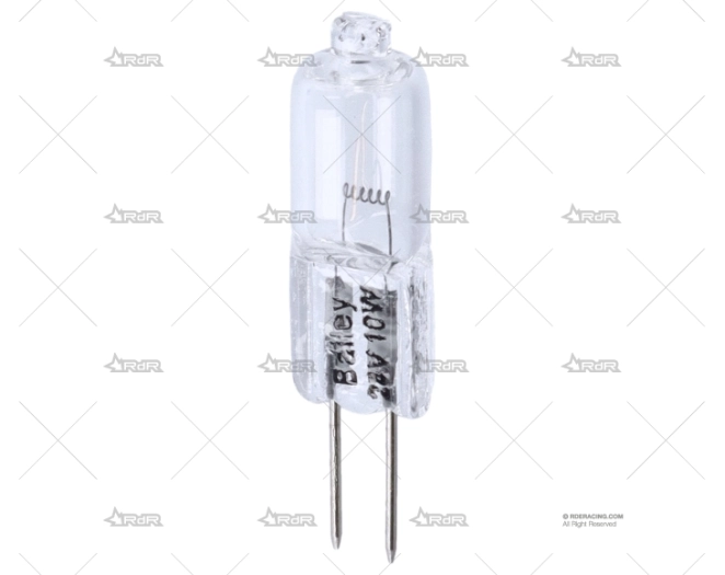 BOMBILLA G4 24V 10  W HALOGENA