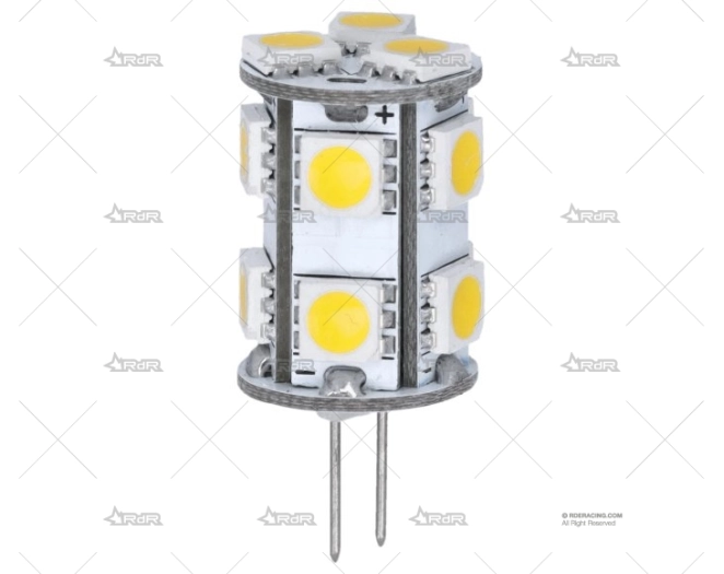 BOMBILLA G4 12V  1,5W SMD LED 13X36 150L