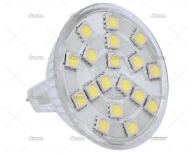 BOMBILLA MR16 12V  2,8W LED 50X48 300LUM