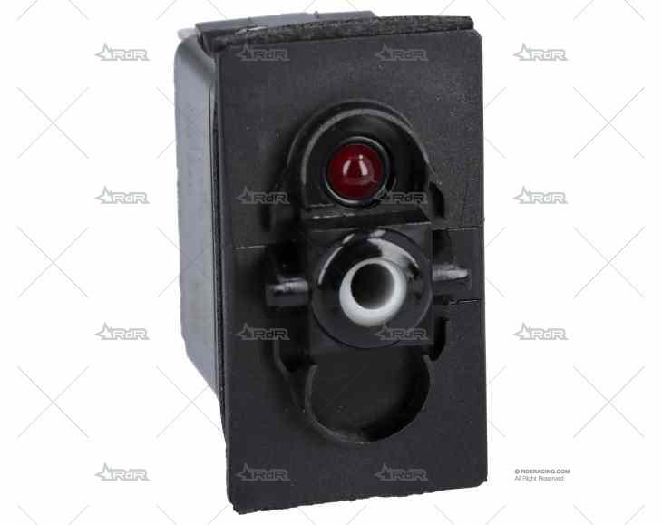 INTERRUPTOR ON/OFF 24V ROJO UNIPO CC