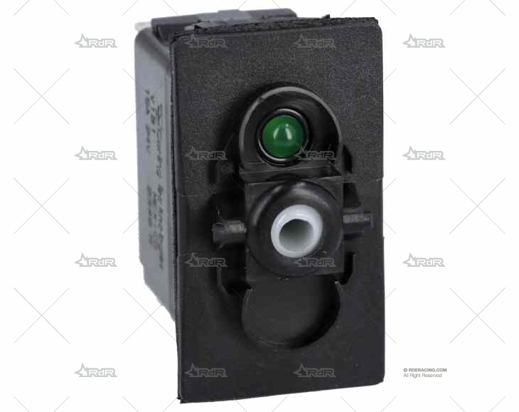 INTERRUPTOR ON/OFF 24V VERDE UNIPO CC