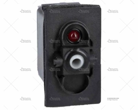 INTERRUPTOR ON/OFF/ON 24V ROJO UNIPO CC