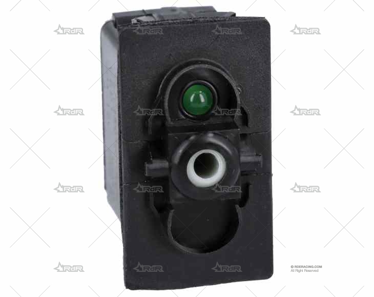 INTERRUPTOR ON/OFF/ON 12V VERDE UNIPO CC