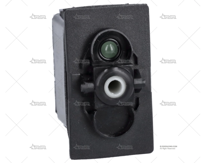 INT./PULS ON/OFF/ON 12V VERDE BIPOL CC