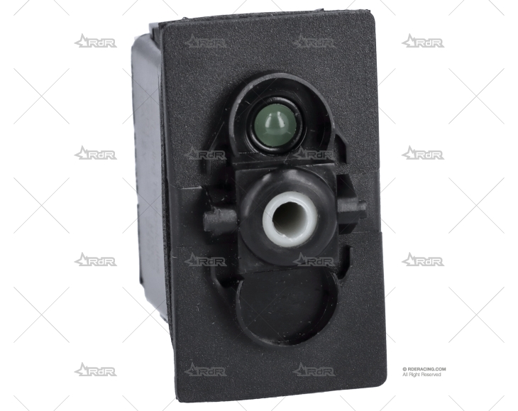 INT./PULS ON/OFF/ON 12V VERDE BIPOL CC