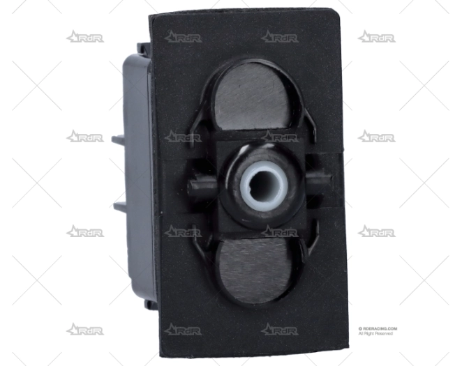 INT./PULS ON/OFF/ON 12V ROJO SIN LUZ