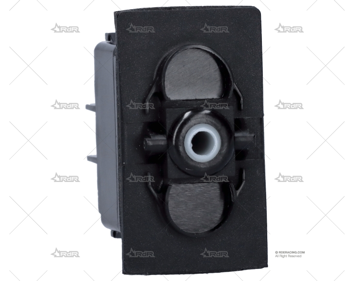 INT./PULS ON/OFF/ON 12V ROJO SIN LUZ