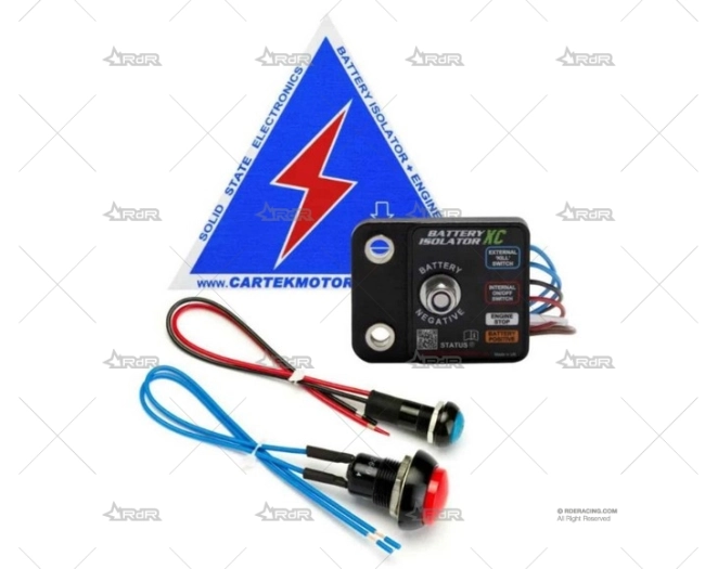 INTERRUPTOR BATERIA ELEC.CARTEK X-CLUB GT CARTEK